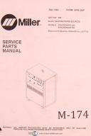 Miller Syncrowave 300 & 500, AC/DC Welding Power Sources, Service Parts Manual